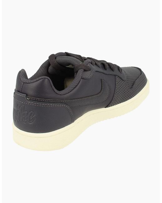 Nike Black Ebernon Low Prem Trainers Aq2232 002