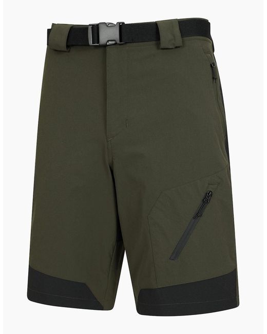 Mountain Warehouse Green Forest Shorts for men