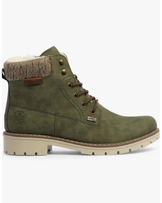 Rieker Green Y9118-54 Boots