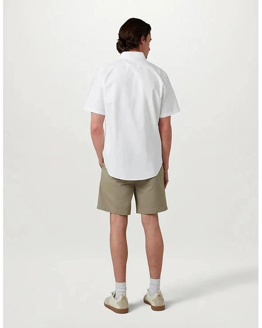 Belstaff White Short Sleeve Street Shirt for men