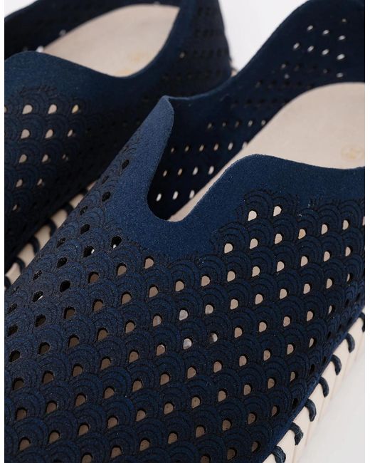 Ilse Jacobsen Blue Tulip Slip-In Shoes