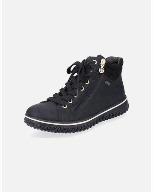 Rieker Blue Ladies Boots Z4263-00