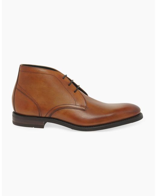 Loake Brown Myers Boots for men