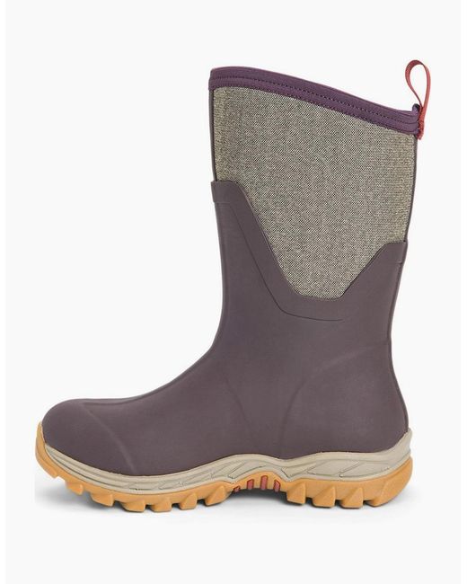 Muck Boot Brown Arctic Sport Mid Wellingtons