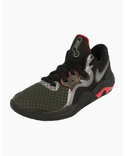 Nike Black Renew Elevate Ii Basketball Trainers Cw3406 002 for men