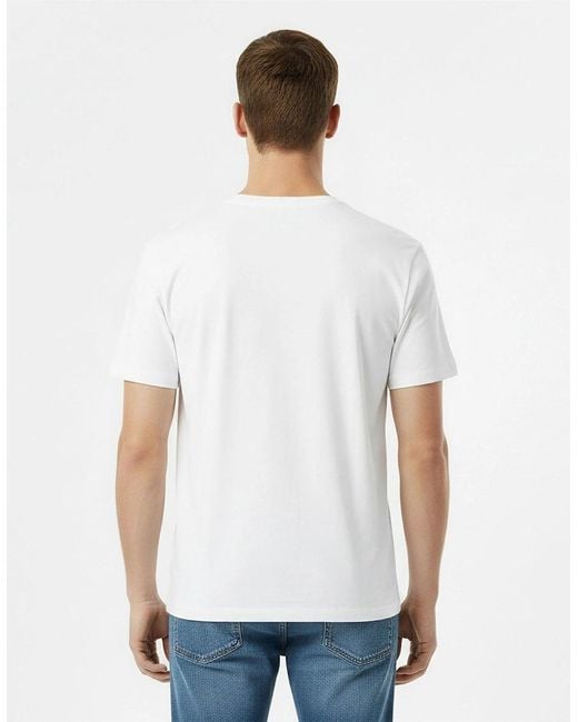Jack Wills White Graph Pocket Tee for men