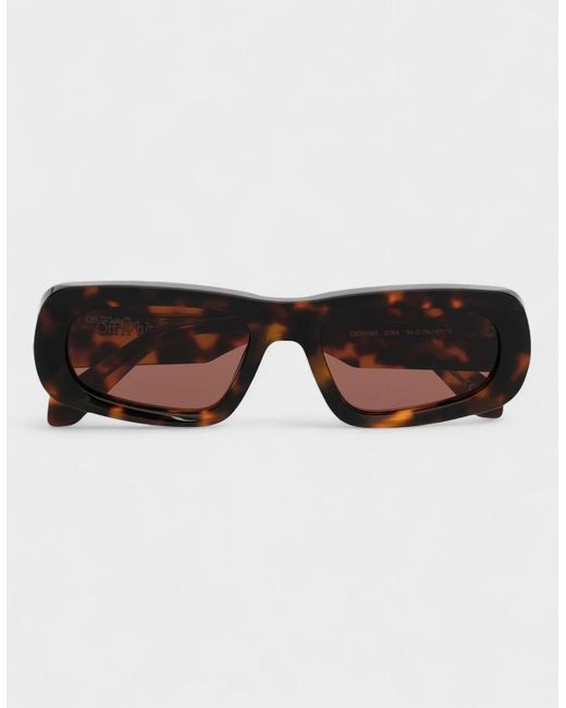 Off-White c/o Virgil Abloh Brown Austin Sunglasses Havana