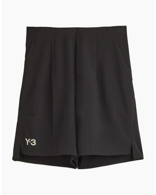 Y-3 Black Tennis Pro Ergo Shorts for men