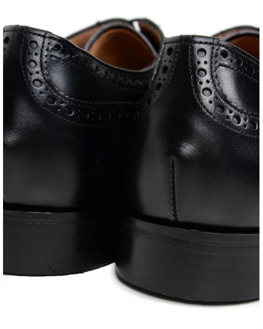 Cheaney Black Wilfred Formal Oxford Brogues for men