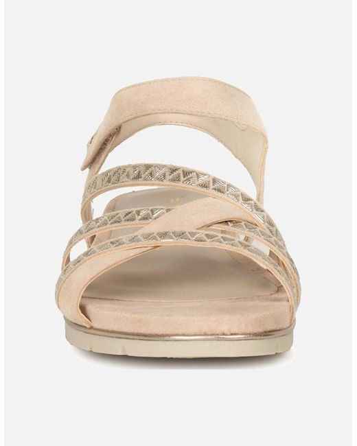 Tamaris Natural Orchid Sandals