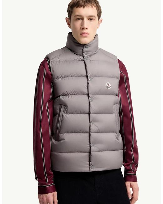 Moncler Gray Tibb Gilet for men