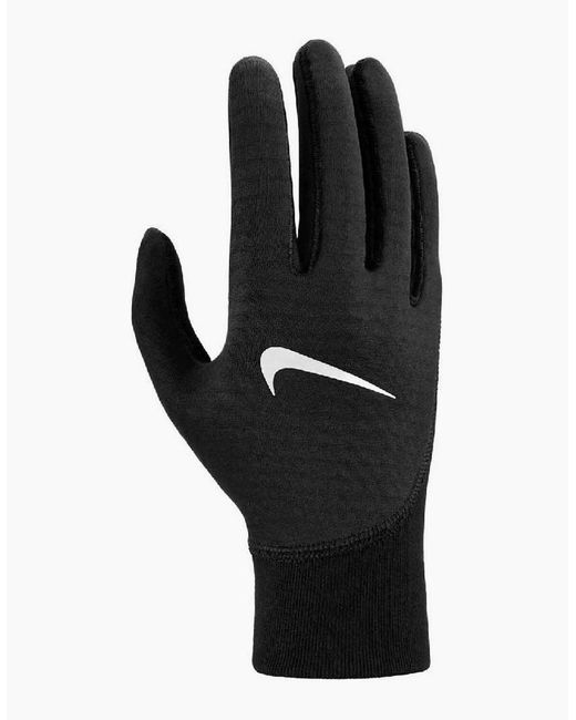Nike Black Therma-Fit Pacer Sphere Sports Gloves for men