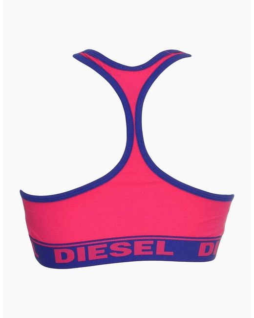 DIESEL Pink Miley Cotton Bralette