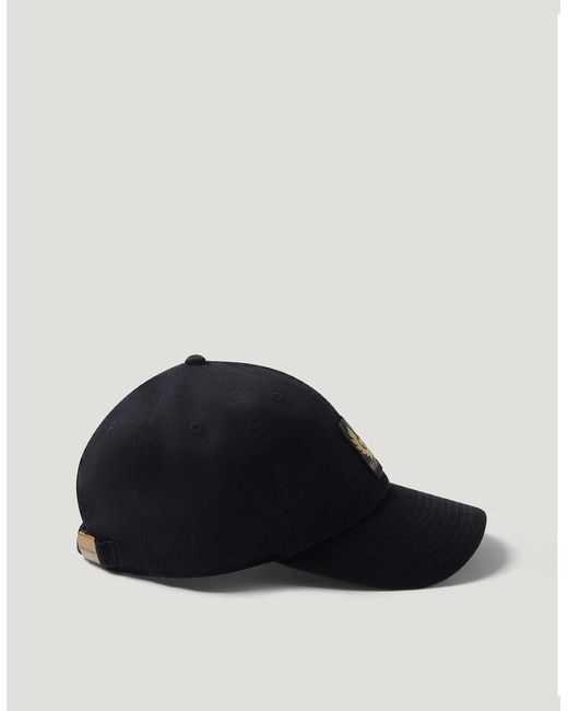 Belstaff Black Phoenix Logo Cap A1-26 for men