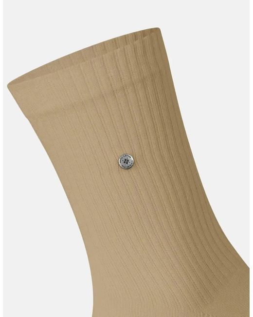 Burlington Natural Bond Street Socks Sesami
