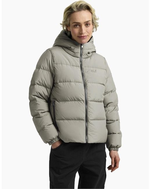 Jack Wolfskin Gray Frozen Palace Padded Jacket
