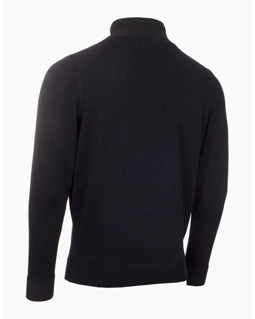 Calvin Klein Blue G Half Z Sweat for men