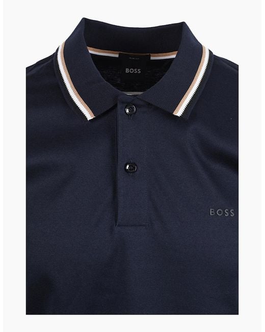Boss Blue Boss Boss Penrose 38 Polo Dark for men
