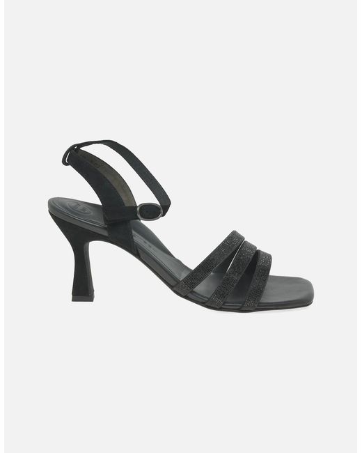 Paul Green Black Isabelle Sandals