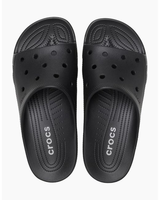 CROCSTM Black Saturday Slide Sandals