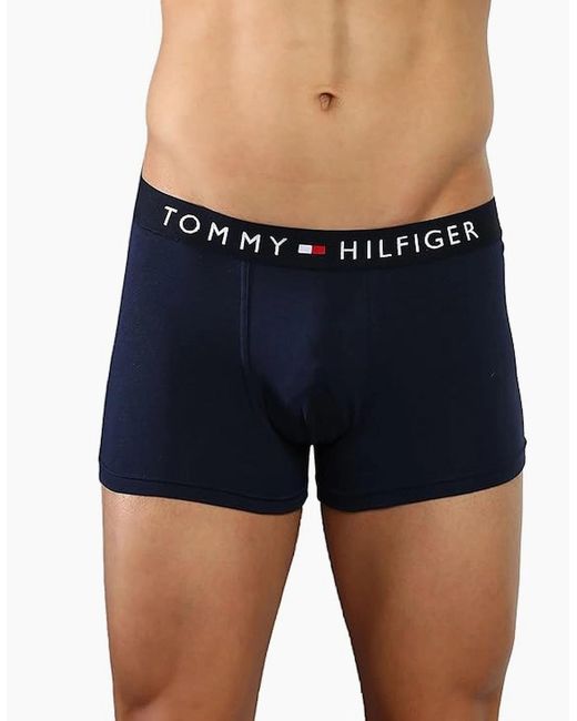 Tommy Hilfiger Blue Trunks 3 Pack Soft Trunks for men
