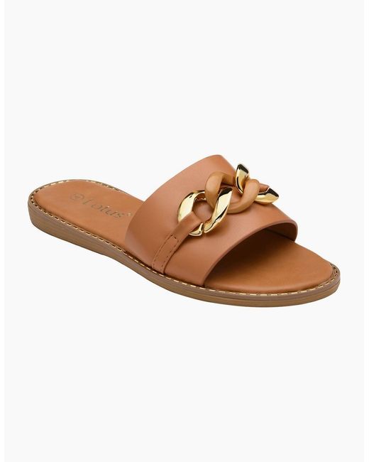 Lotus Brown Vida Sandals