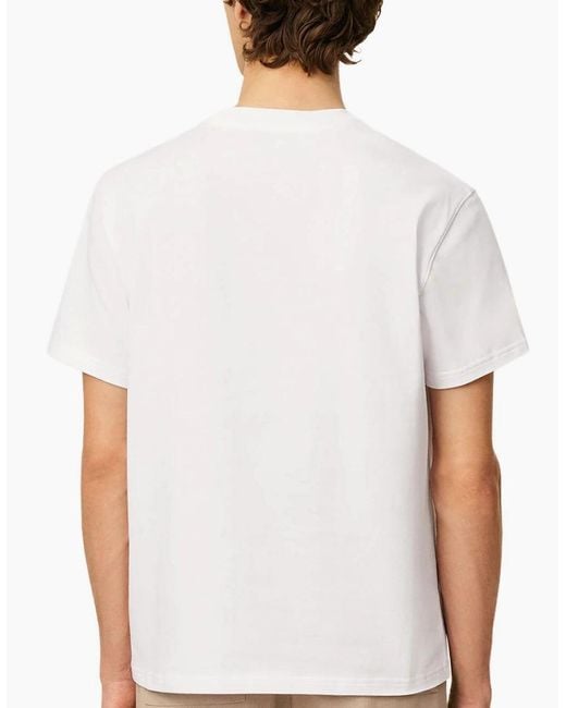 AMI White De Coeur T-Shirt for men