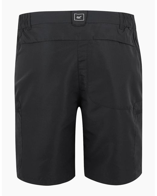 Regatta Black Leesville Iii Shorts for men