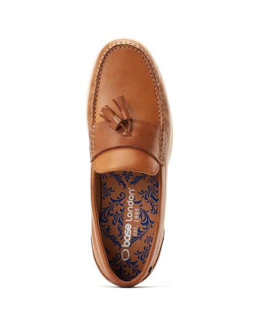 Base London Brown Bonito Loafers for men
