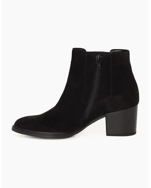 Gabor Black Region Ankle Boots