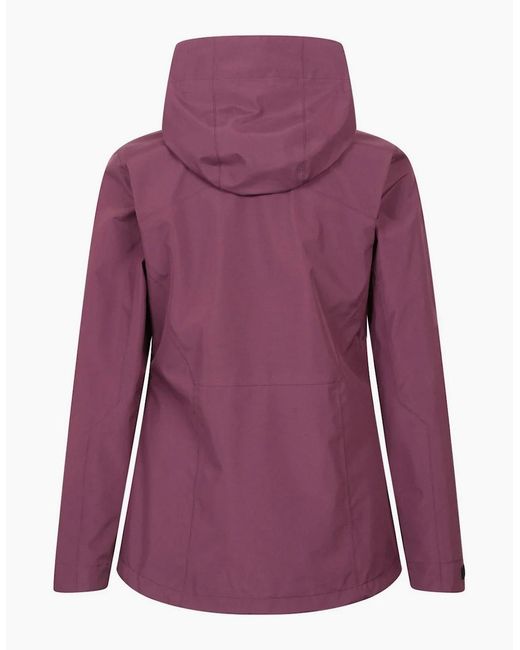 Mountain Warehouse Purple Ladies Bachill 3 Layer Waterproof Jacket