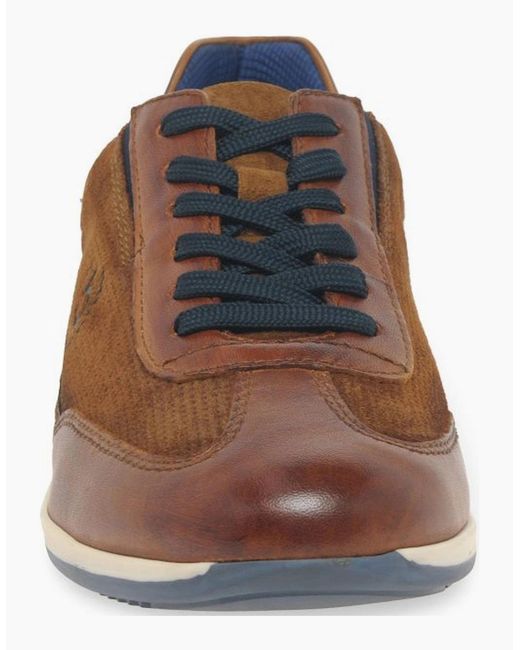 Bugatti Brown Torre Trainers for men