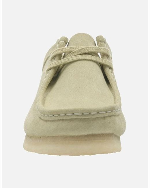 Clarks Natural Wallabee Maple Suede for men