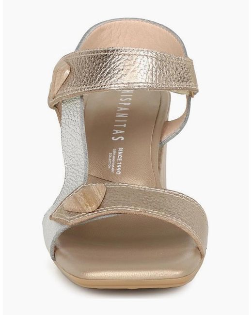 Hispanitas Metallic Miami Sandals