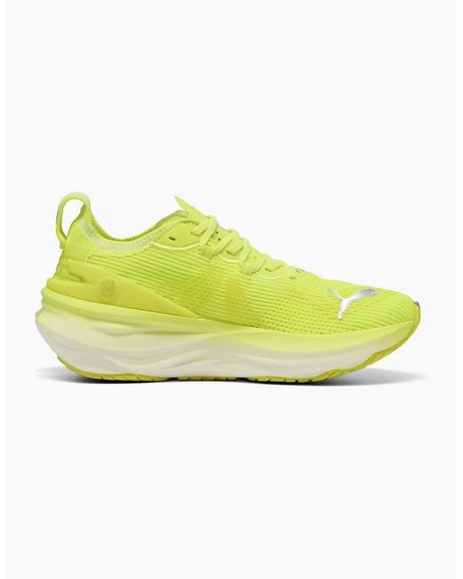 PUMA Yellow Foreverrun Nitro 2 Wn Road Running Shoes