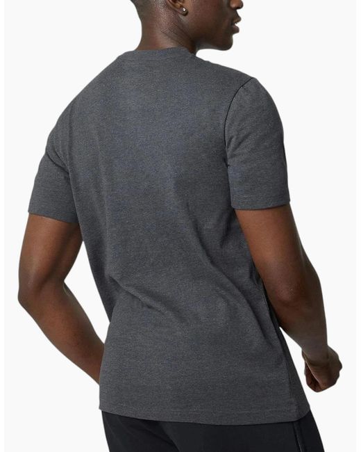 Lonsdale Black T Shirts Box Logo Tee Crew Neck Top for men
