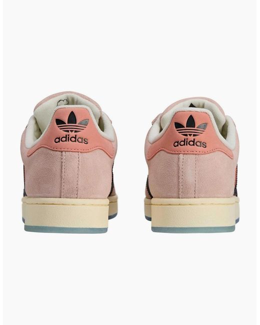 Adidas Originals Pink Patrick Super Canvas Low Top Sneakers for men