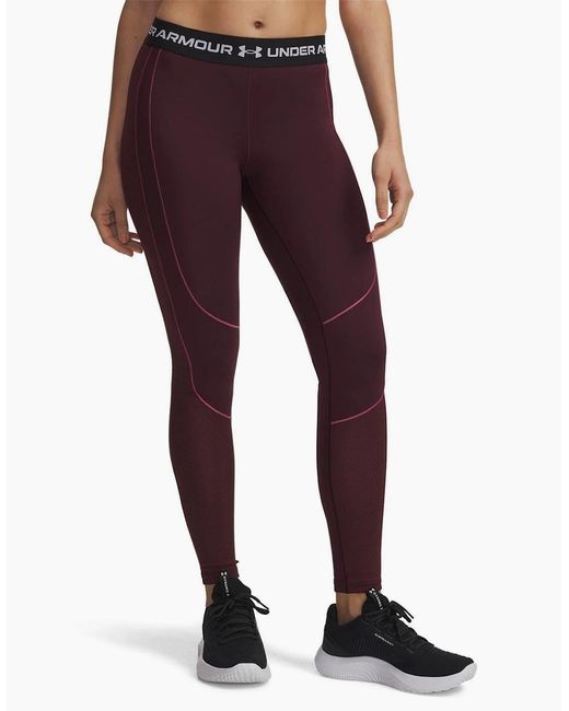 Under Armour Purple Textured Shapewear Leggings