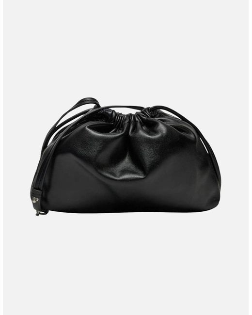 Calvin Klein Black Gathered Ew Crossbody Bag
