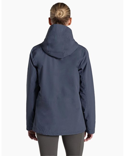 Craghoppers Blue Ladies National Trust Cinquefoil Waterproof Jacket