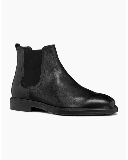 Geox Black U Tiberio A Boots for men