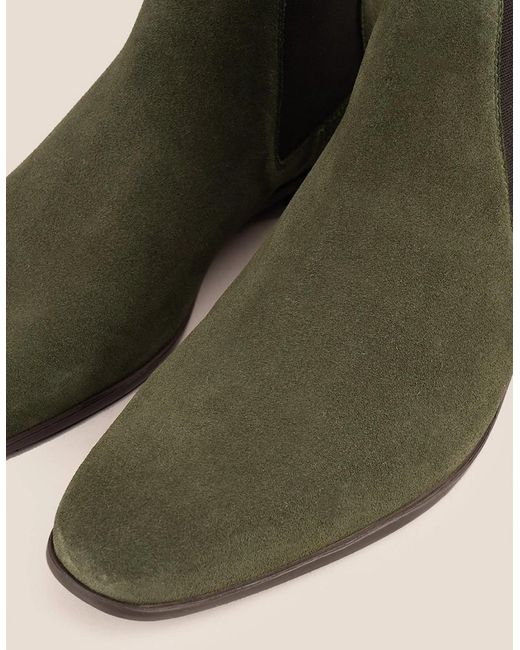 Oswin Hyde Green Darwin Suede for men