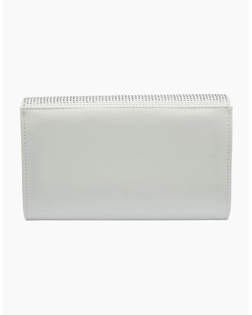 Lotus Gray Trance Clutch Bag