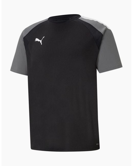 PUMA Black Teampacer Jersey T-Shirt for men