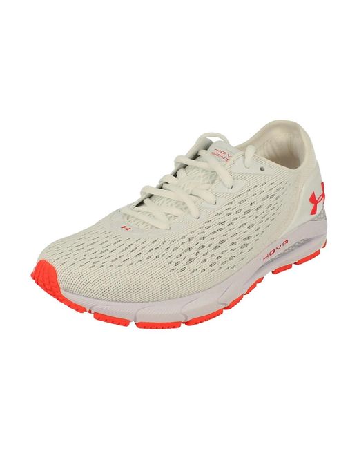 Under Armour White Hovr Sonic 3 3022596 100