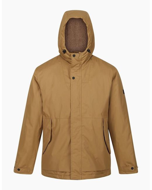 Regatta Brown Sterlings Iv Waterproof Jacket for men