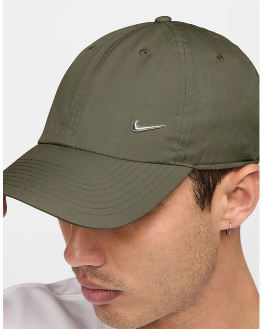 Nike Green Swoosh Polyester Baseball Cap