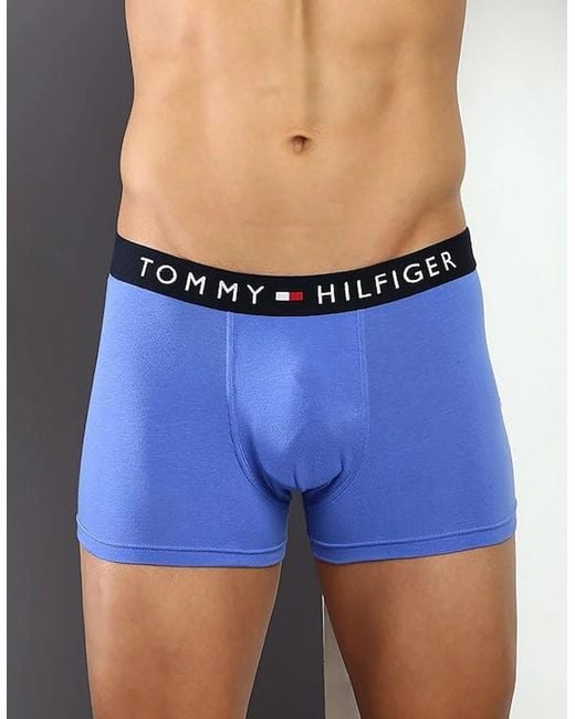Tommy Hilfiger Blue Trunks 3 Pack Soft Trunks for men