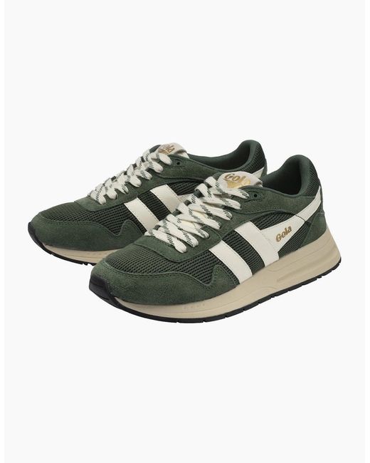 Gola Green Delta Trainers