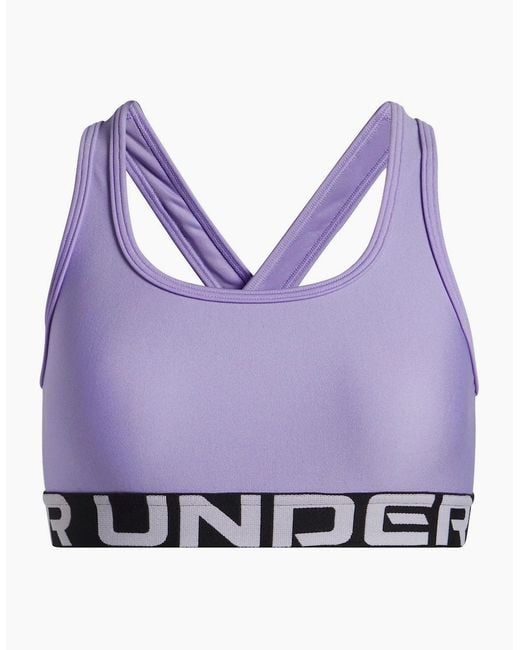 Under Armour Purple G Crossbodyack Bra